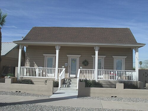 The House at 818 South 1st Avenue a.k.a. the Vernacular Residence was built in 1885 and is located at 818 S. First Avenue. It was listed in the National Register of Historic Places on January 12, 1995, as the "House at 818 South 1st Avenue", reference #94001538.