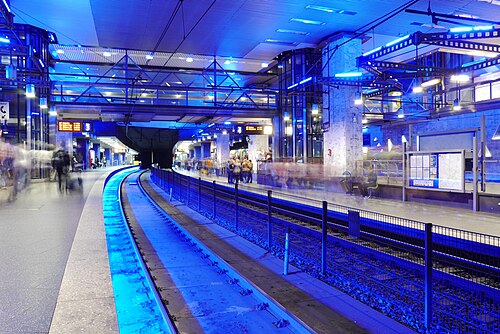 地下鉄エッセン中央駅