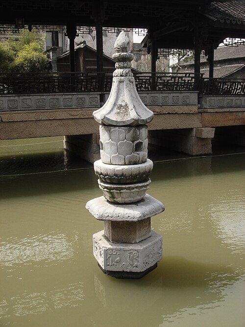 浙江省の水灯籠