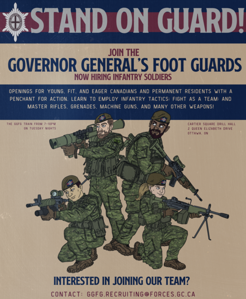 GGFG、総督近衛歩兵連隊