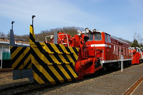 DD14 1、ミカサ鉄道博物館にて、2007年5月