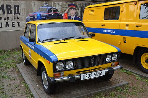 2014年にミンスクで復元されたVAZ-2106