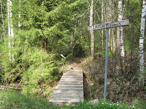 ルーティンヌンミにある有名な「ラーリの邸宅」
