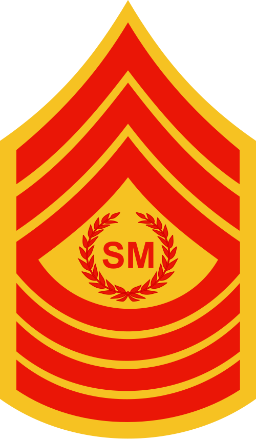 上級曹長階級章（フィリピン海兵隊）
