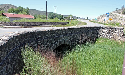 コロラド州サンルイスの高速道路の東端。