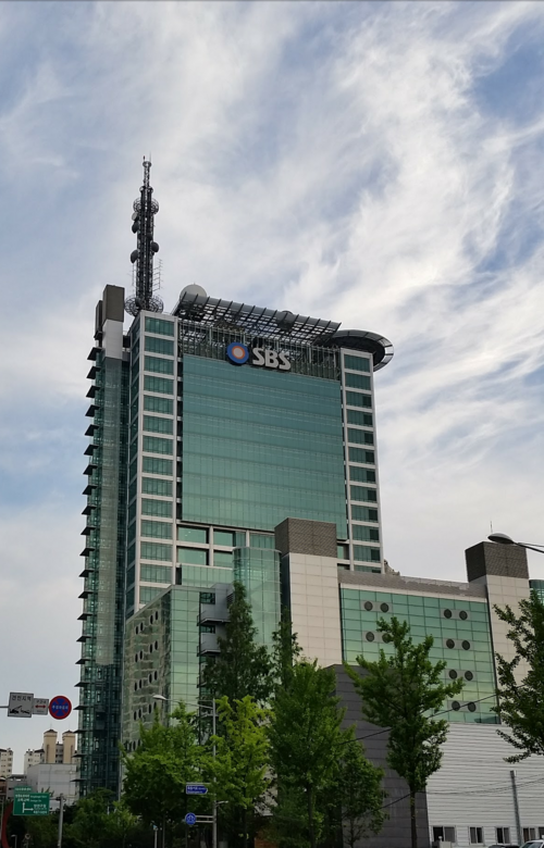 ソウル市木洞にあるソウル放送公社の本社SBS放送センター