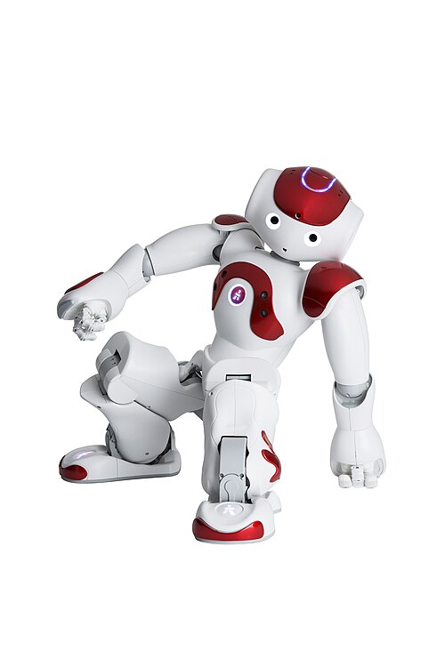 これはHRI研究でよく使われるNAOロボットです