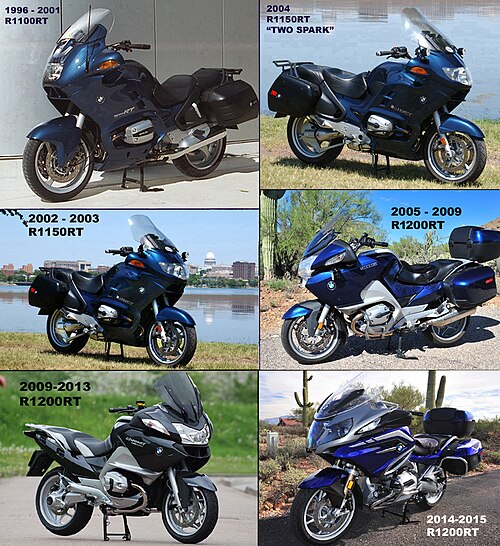 BMW RT バイクの 4 世代
