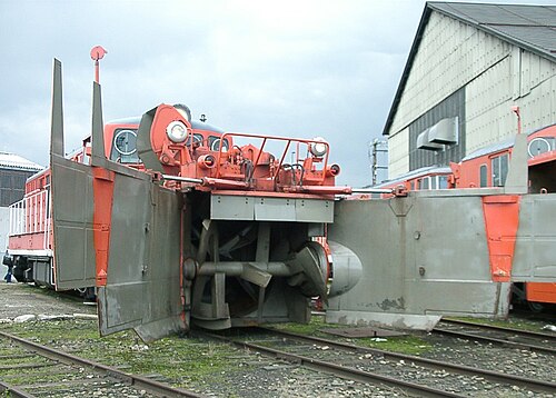 DD14 317の除雪車の詳細、2001年10月