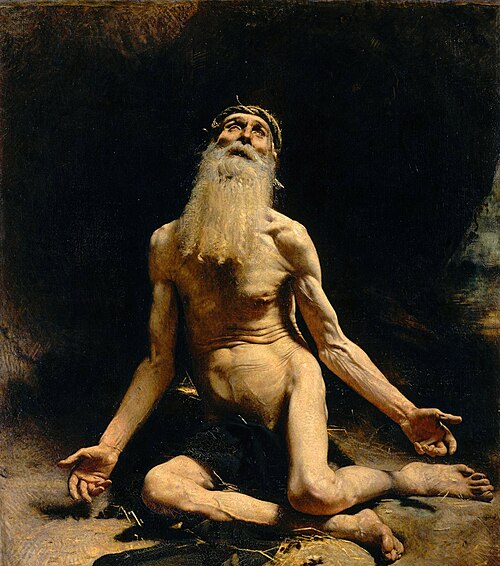 レオン・ボナ『ヨブ』（1880年）