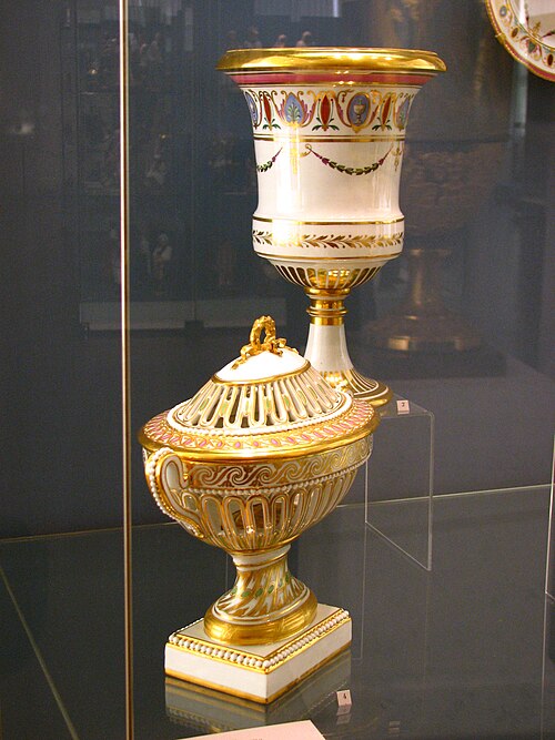 花瓶、1780年～1800年