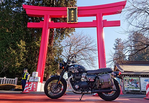 安住神社は安産祈願だけでなくバイク神社としても有名です。