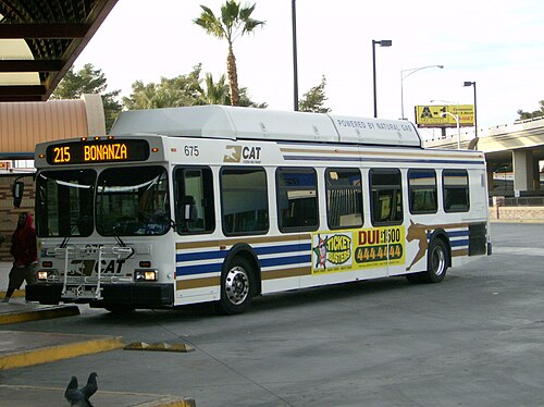 CAT ニューフライヤー C40LF、第 2 の「ストライプ」塗装の 2 番目のバリエーション (2001–2008)