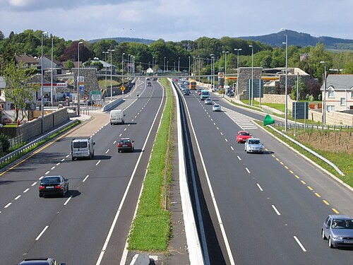 N11道路沿いのキルマカノーグ