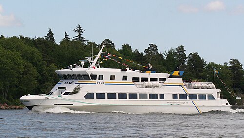 MV Vaxö、1993年に就航した旅客フェリー