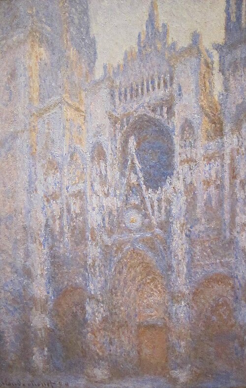 ルーアン大聖堂、西ファサード、1894年、国立美術館