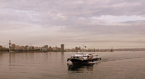 カスピ海沿岸