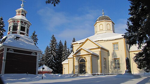 スルカヴァ教会、チャールズ・バッシ、1822年。