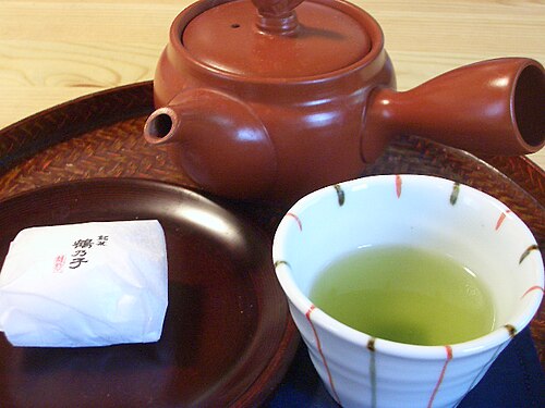 急須付き茶碗