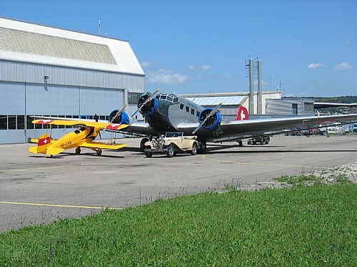 JU-AIR航空会社のユンカース Ju 52