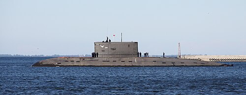 ポーランドのキロ級潜水艦ORPオルゼウ、2011年6月26日