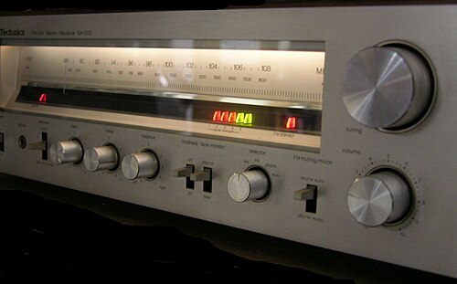 SA-202、典型的な受信機 (1980 年頃)