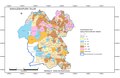 2011年国勢調査に基づくサクレシュプル・タルクの地図