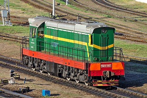 ČME3-3857、ベラルーシ鉄道