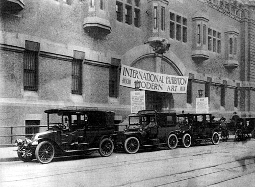 1913年、ニューヨーク市で開催された博覧会の入り口