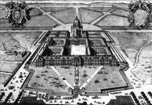 1683 年、ルイ 14 世統治下のアンヴァリッド。