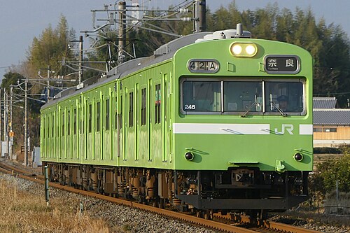 2017年12月に103シリーズ