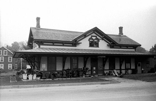 リトルトン駅 1981年