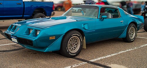 1979 トランザム 6.6 リッター アトランティス ブルー メタリック
