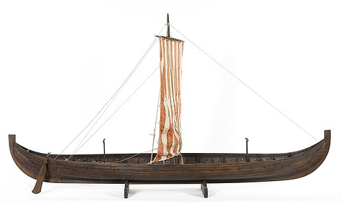 ゴクスタッドの船の設計 (西暦 890 年頃: 24 m)