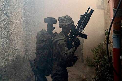 「ベイト・ヴガン作戦」中のエゴズ兵士