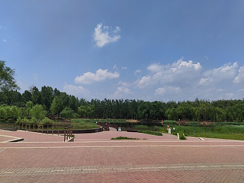 七格荘村の公園、2022年