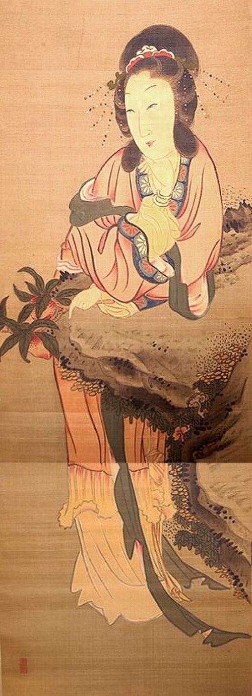 絵画に描かれた西王坊、日本