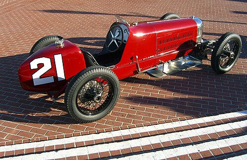 1925年インディアナポリス前輪駆動レーサー
