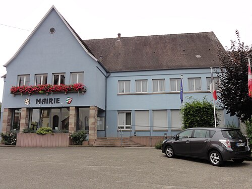 オーバーモデルンの市庁舎