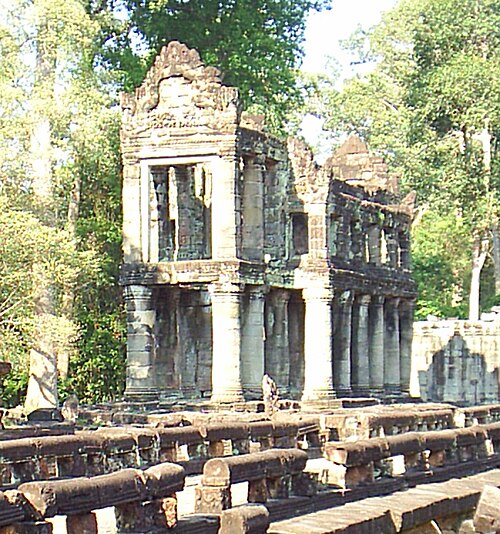 アンコールのプレア・カーン周辺の建築（1191）