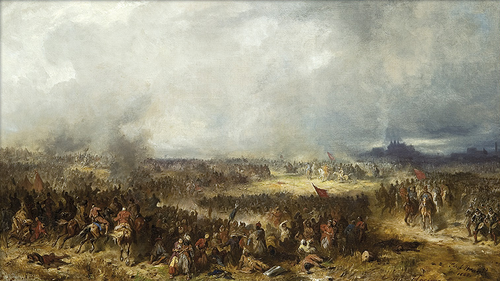 1621 年のホチムの戦い。ヨーゼフ・ブラント。