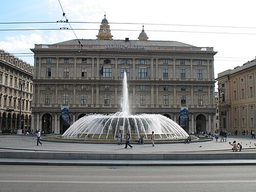 イタリア航海協会の宮殿（現在はリグーリア州）