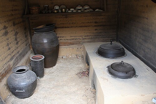 金鉱夫の台所にいるガマソット