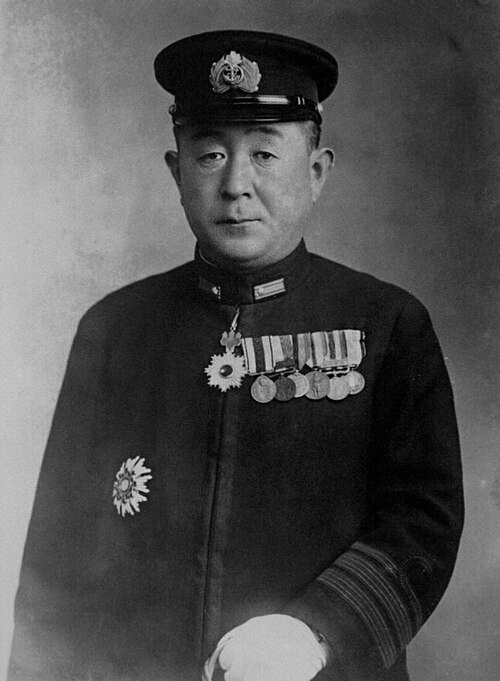 山口多聞中将（第二航空戦隊）