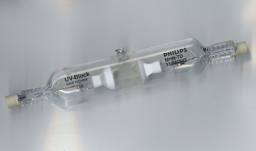Philips MHN-TD 150W/842（150ワット、4200K）直線型/管型メタルハライドランプ