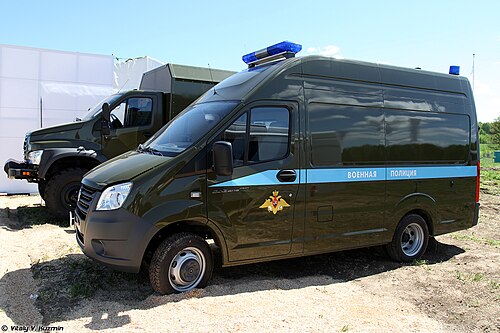 軍警察のガゼルNEXT車