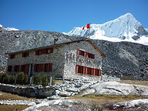 ペルー、アンカシュのRefugio Perú
