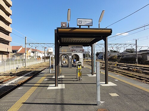 2012年1月、JR東日本と銚子電鉄を乗り換える乗客が利用するSuica改札口が2番線・3番線に設置されていた。