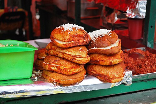メキシコシティで販売中のパンバゾス