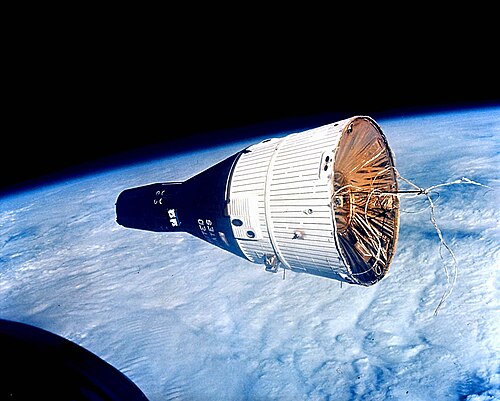 軌道上のジェミニ宇宙船